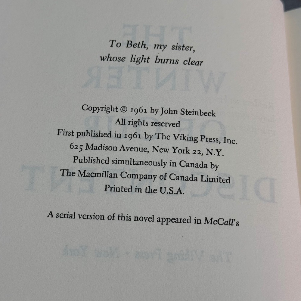 Vintage John Steinbeck Hardcover Set of 2 Books Uniform 1970s Book Club Editions - Picture 5 of 15